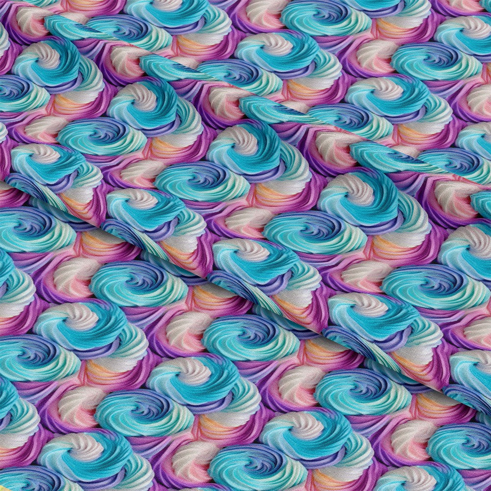 Yummy Frosting Pattern 3 Quilting Cotton Fabric
