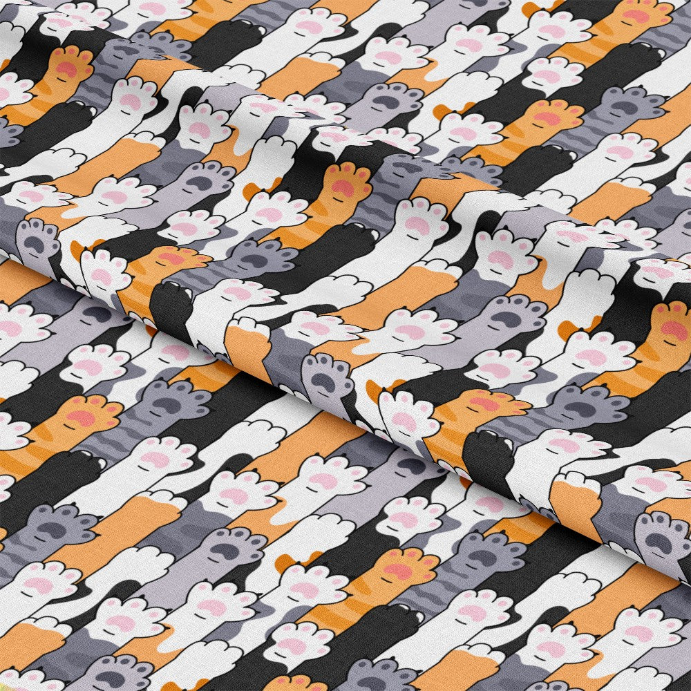 Cat Paws Pattern 1 Quilting Cotton Fabric