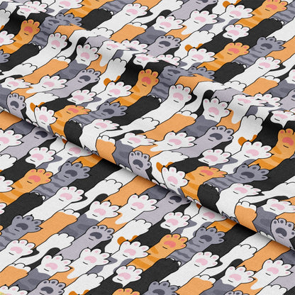 Cat Paws Pattern 1 Quilting Cotton Fabric