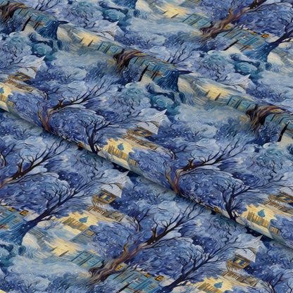 Winter Under the Dawn Pattern 25 Quilting Cotton Fabric