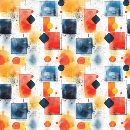 Mid Century Mod Geometric Fat Quarter Bundle