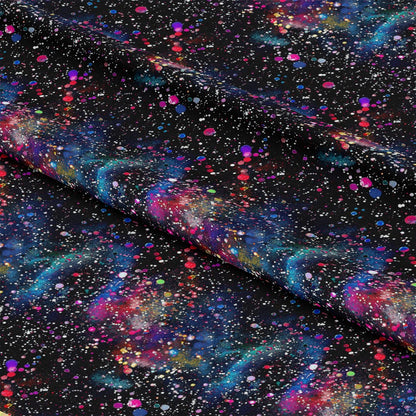 Glitter Paint Splatter Pattern 6 Quilting Cotton Fabric