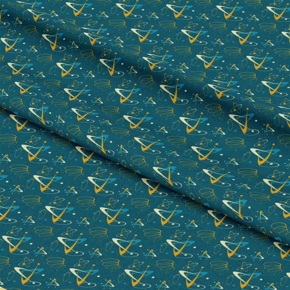 Atomic Starbursts Pattern 8 Quilting Cotton Fabric