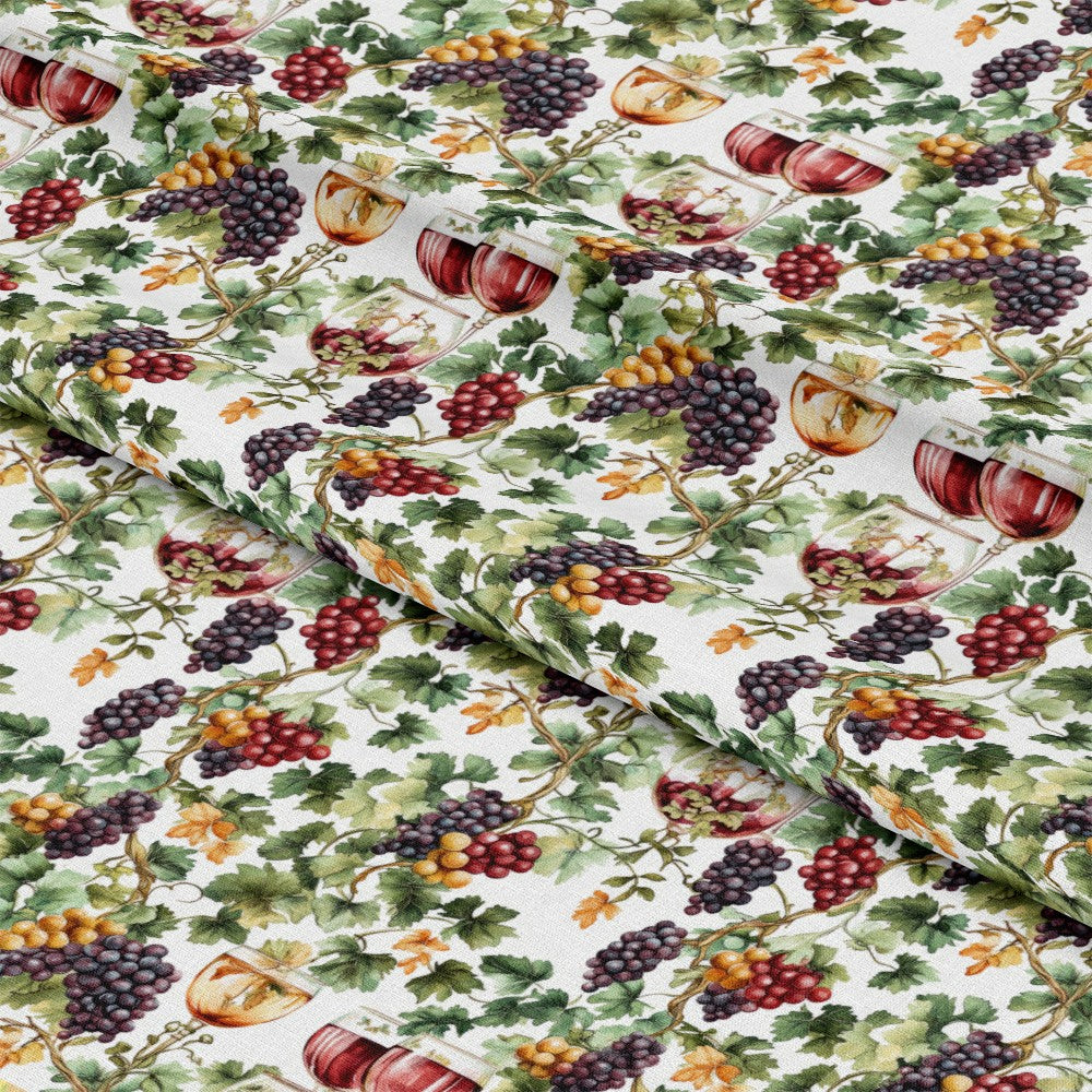 The Vineyard Pattern 20 Quilting Cotton Fabric