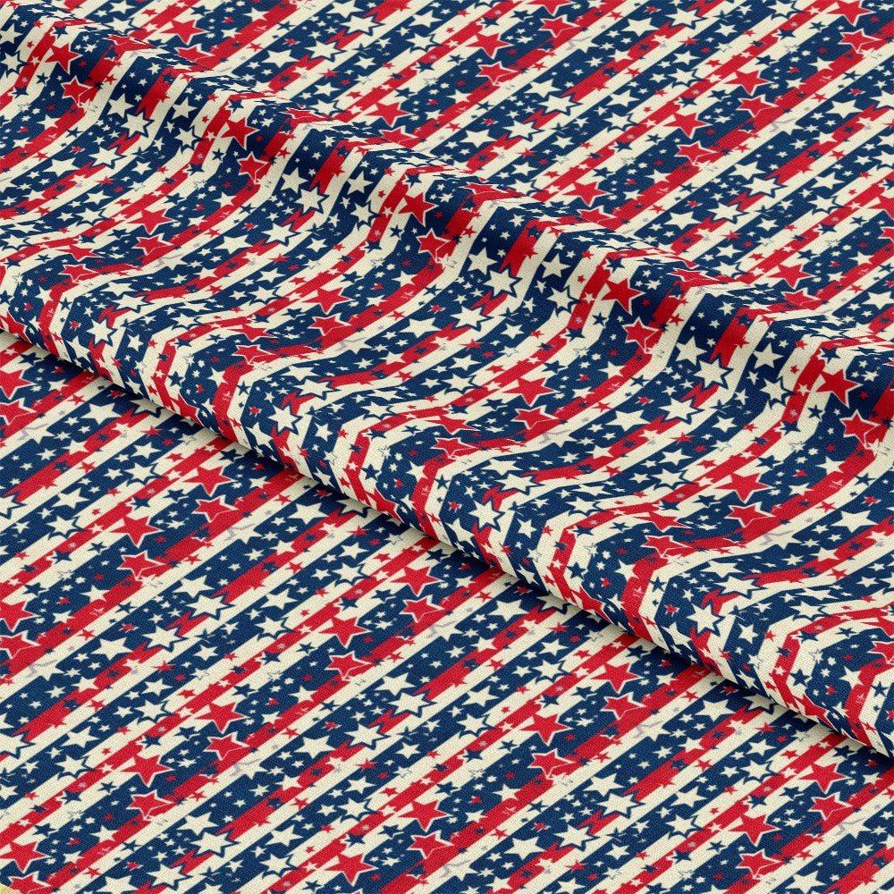 Independence Day Pattern 4 Quilting Cotton Fabric