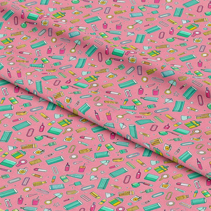 Back to School Pattern 10 Quilting Cotton Fabric