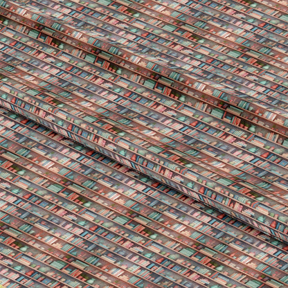 Bookshelf Pattern 12 Quilting Cotton Fabric