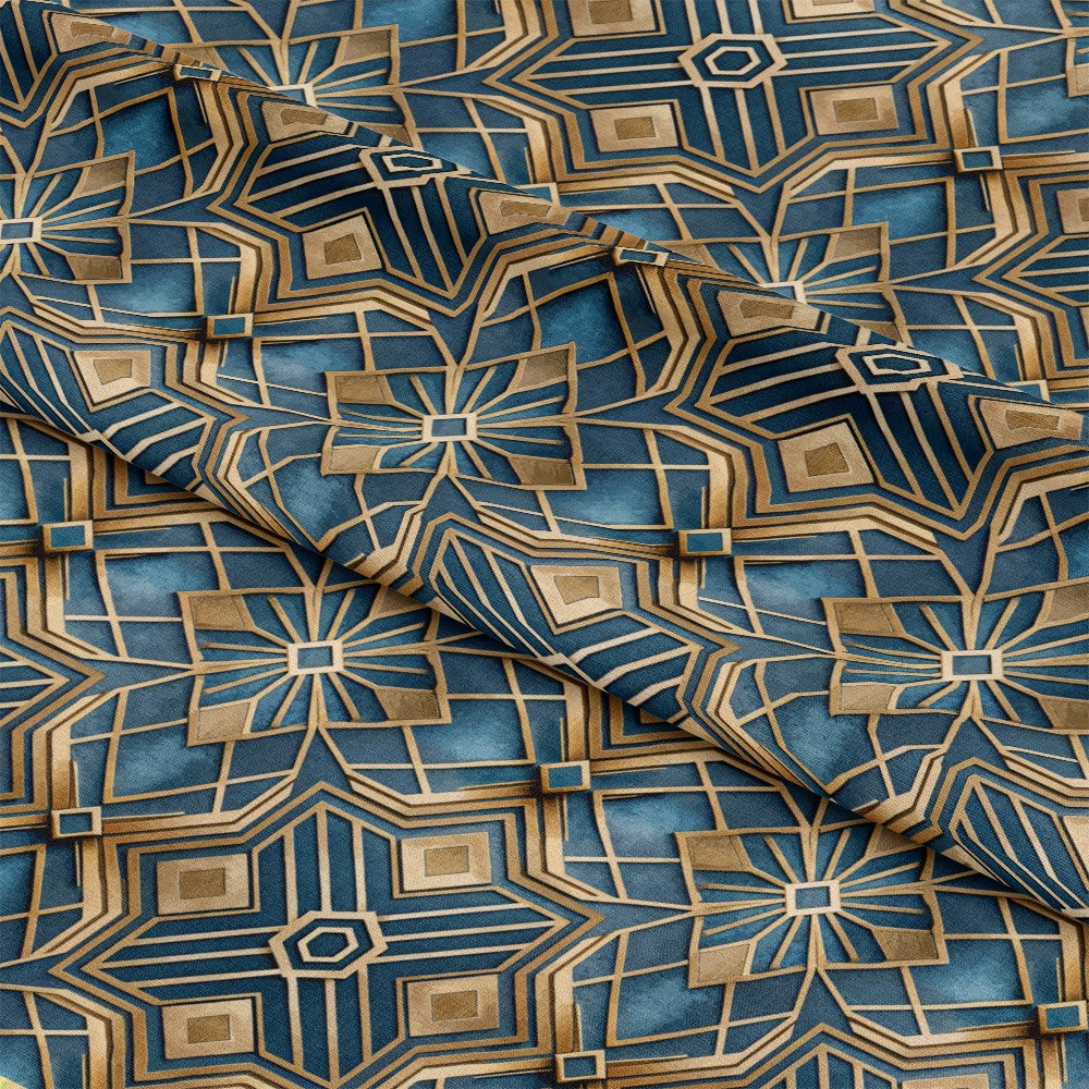 Art Deco Pattern 52 Quilting Cotton Fabric