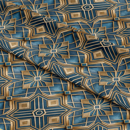 Art Deco Pattern 52 Quilting Cotton Fabric