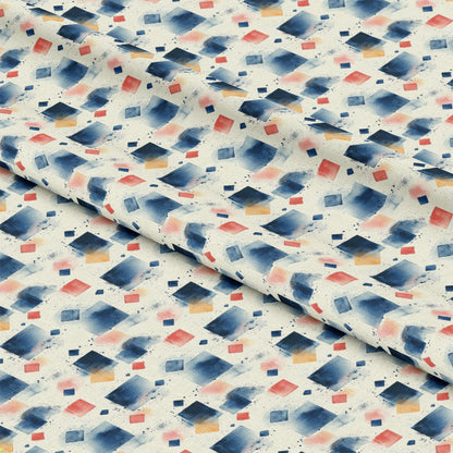 Mid Century Mod Geometric Pattern 7 Quilting Cotton Fabric