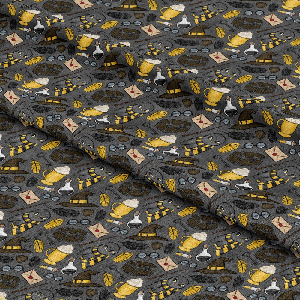 Wizard Magic School Pattern 2 Quilting Cotton Fabric
