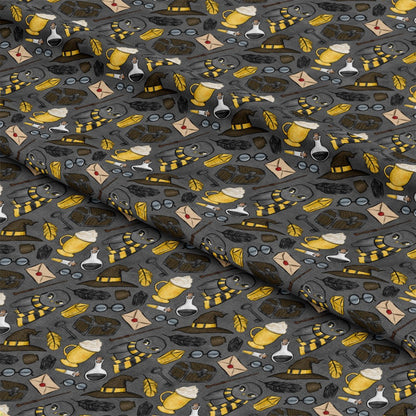 Wizard Magic School Pattern 2 Quilting Cotton Fabric