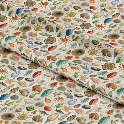 Magical Sea Pattern 18 Quilting Cotton Fabric