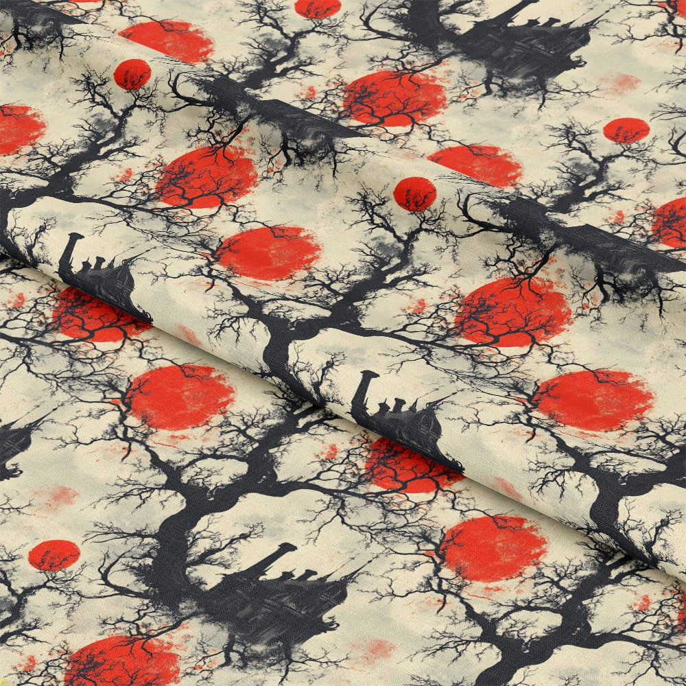 Blood Moon Manor Pattern 17 Quilting Cotton Fabric