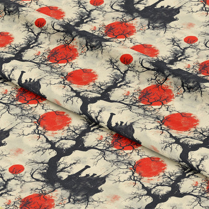 Blood Moon Manor Pattern 17 Quilting Cotton Fabric