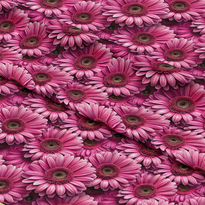 Realistic Flowers Pattern 16 Quilting Cotton Fabric