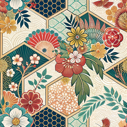 Japanese Kimono Fat Quarter Bundle
