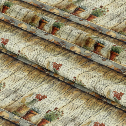 Farm Life Pattern 1 Quilting Cotton Fabric