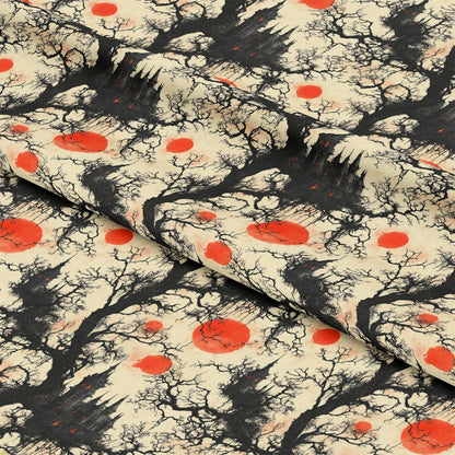 Blood Moon Manor Pattern 19 Quilting Cotton Fabric