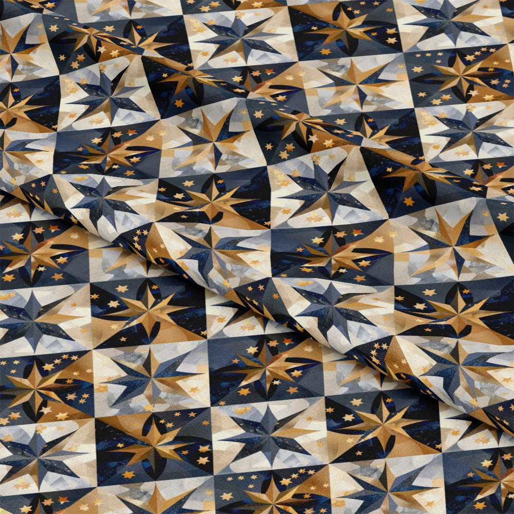 Baroque Celestial Pattern 10 Quilting Cotton Fabric