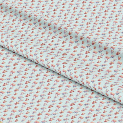 Funky Highland Cows Pattern 7 Quilting Cotton Fabric