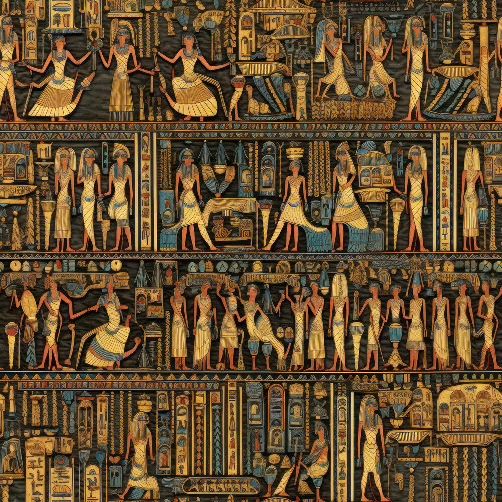 2D Ancient Egypt Fat Quarter Bundle