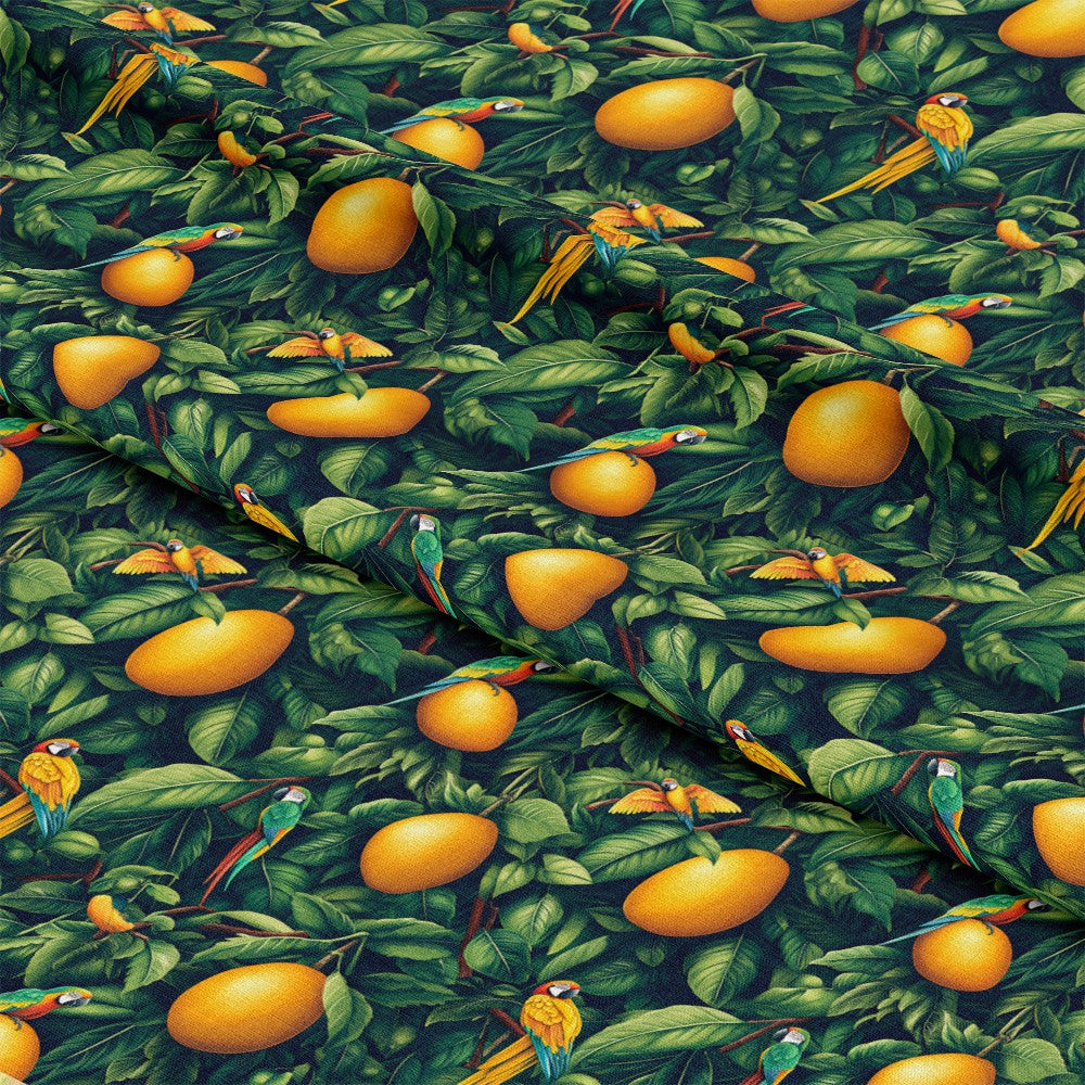 Mango In The Wild Pattern 8 Quilting Cotton Fabric