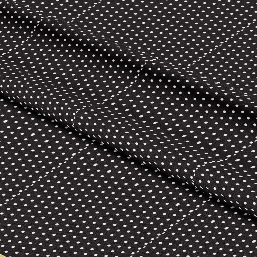 50s Black and Red Diner Pattern 2 Quilting Cotton Fabric