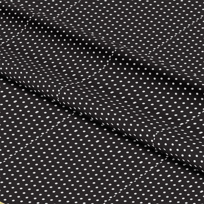 50s Black and Red Diner Pattern 2 Quilting Cotton Fabric