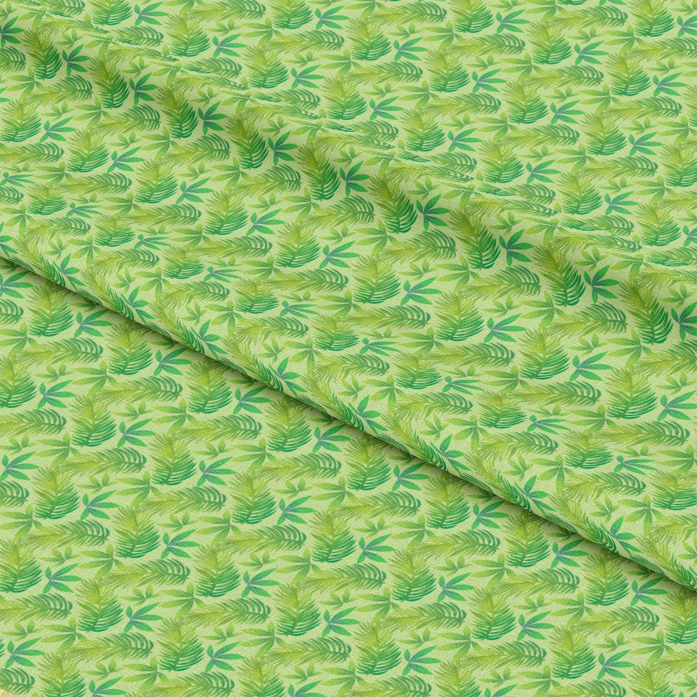 - Summer Beach Pattern 11 Quilting Cotton Fabric  
- green leaves  
- tropical foliage  
- botanical print  
- nature design  
- quilting material  
- cotton textile  
- green shades  
- natural theme  
- fabric yardage