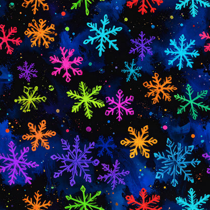 Festive Neon Dreams Fat Quarter Bundle