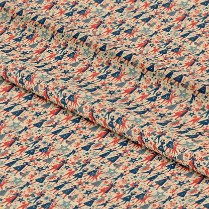 Americana Chronicles Pattern 4 Quilting Cotton Fabric