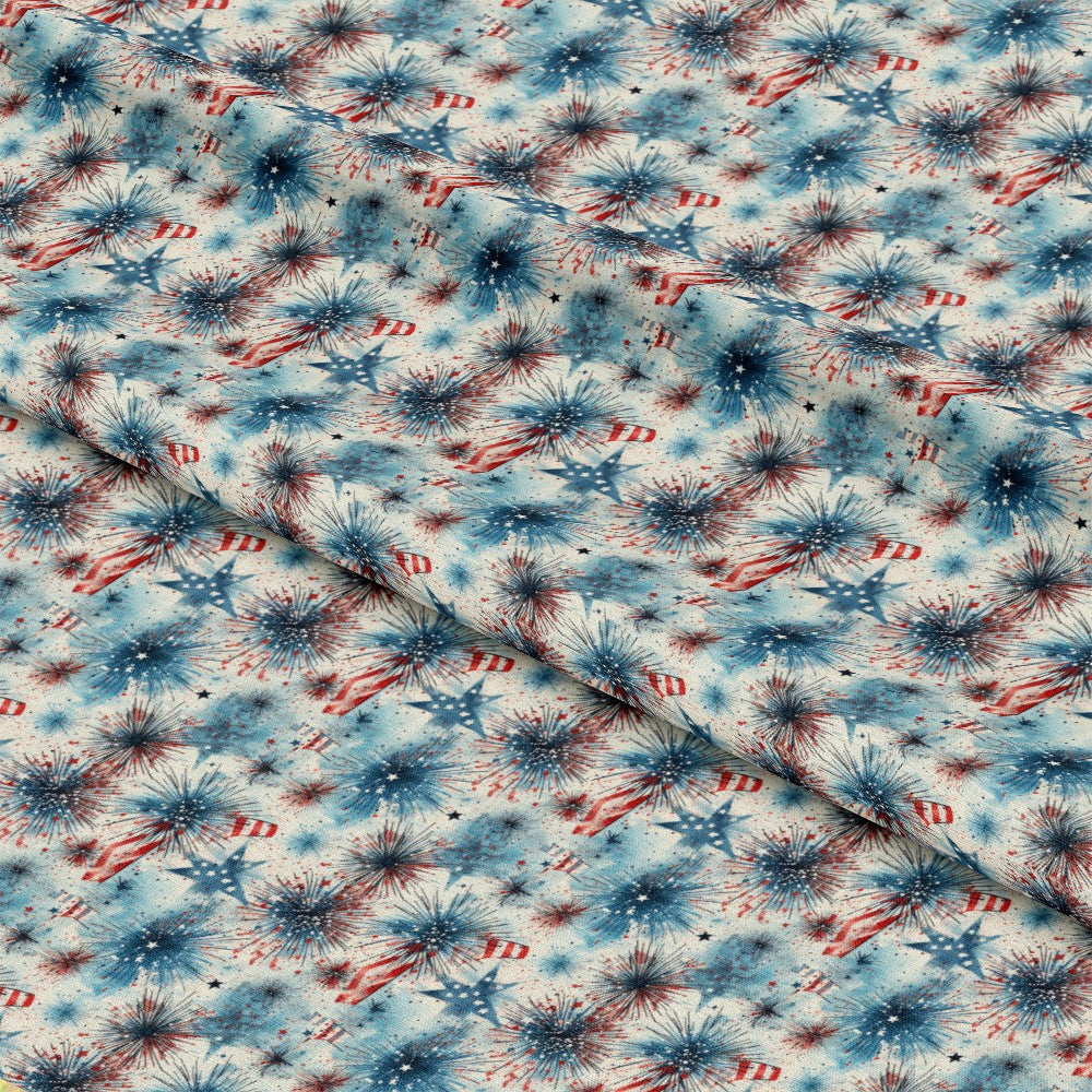 - Patriotic Grunge Pattern 3 Quilting Cotton Fabric  
- Red, white, blue colors  
- American flag motifs  
- Stars and stripes design  
- Vintage distressed style  
- Quilting cotton material  
- Textile, fabric yardage  
- Rustic, Americana theme  
- Craft, sewing, quilting supplies