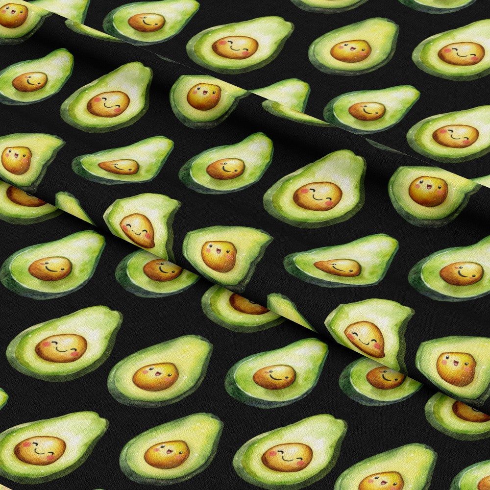 Avocados Allover Pattern 1 Quilting Cotton Fabric