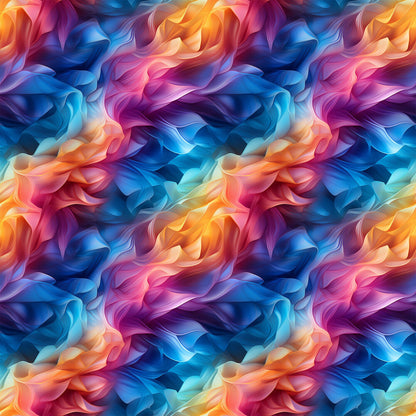 Modern 3D Rainbow Fat Quarter Bundle