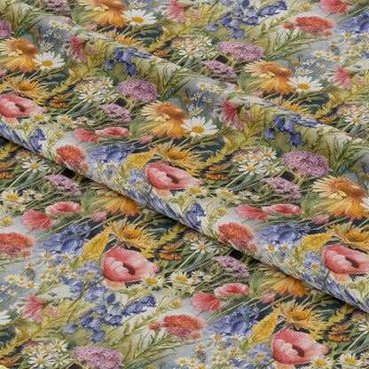 Wildflower Fantasy Pattern 19 Quilting Cotton Fabric