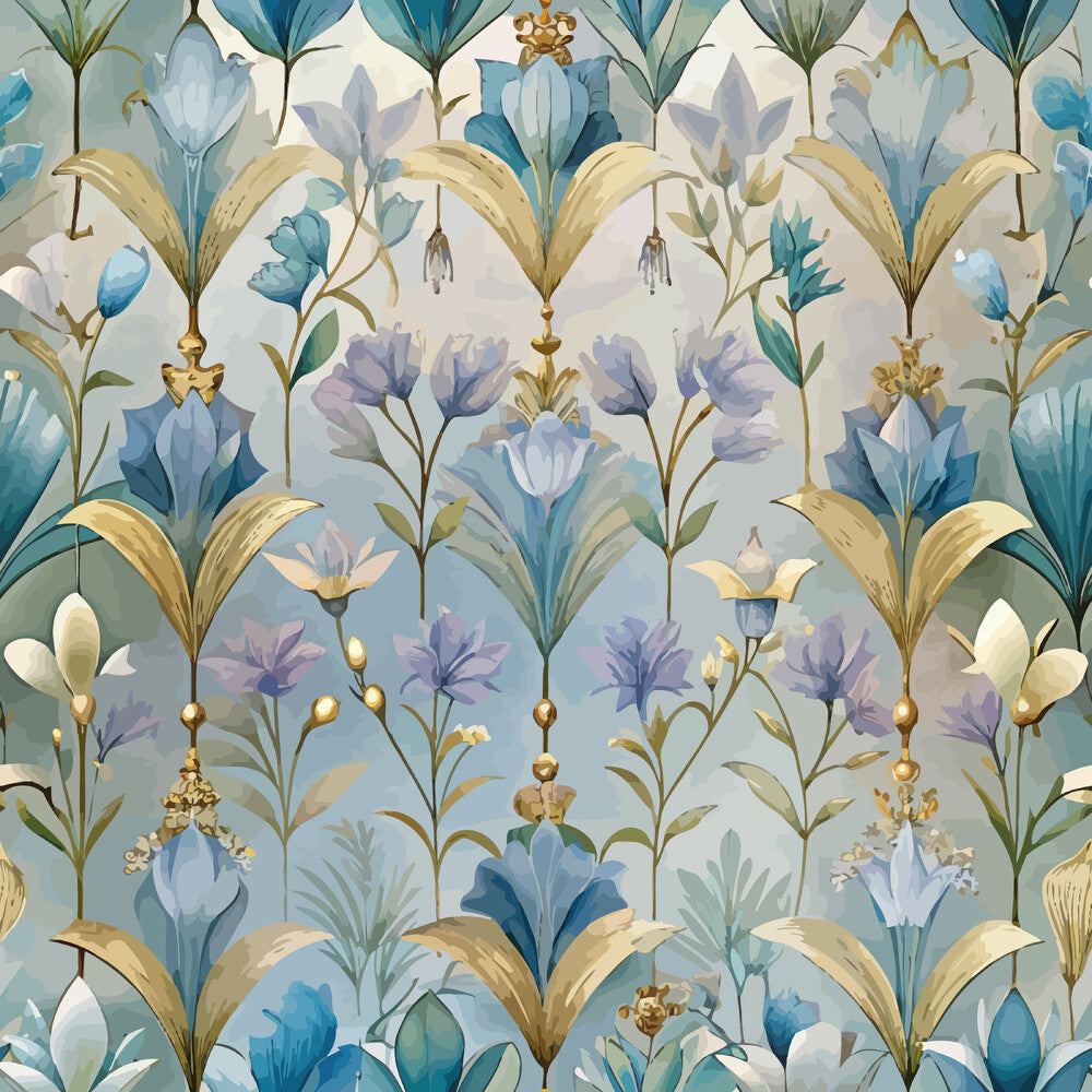 Art Deco Florals Fat Quarter Bundle