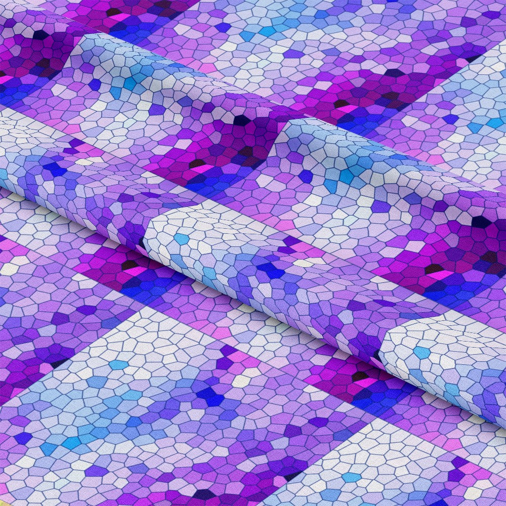 Mosaic Love Pattern 11 Quilting Cotton Fabric