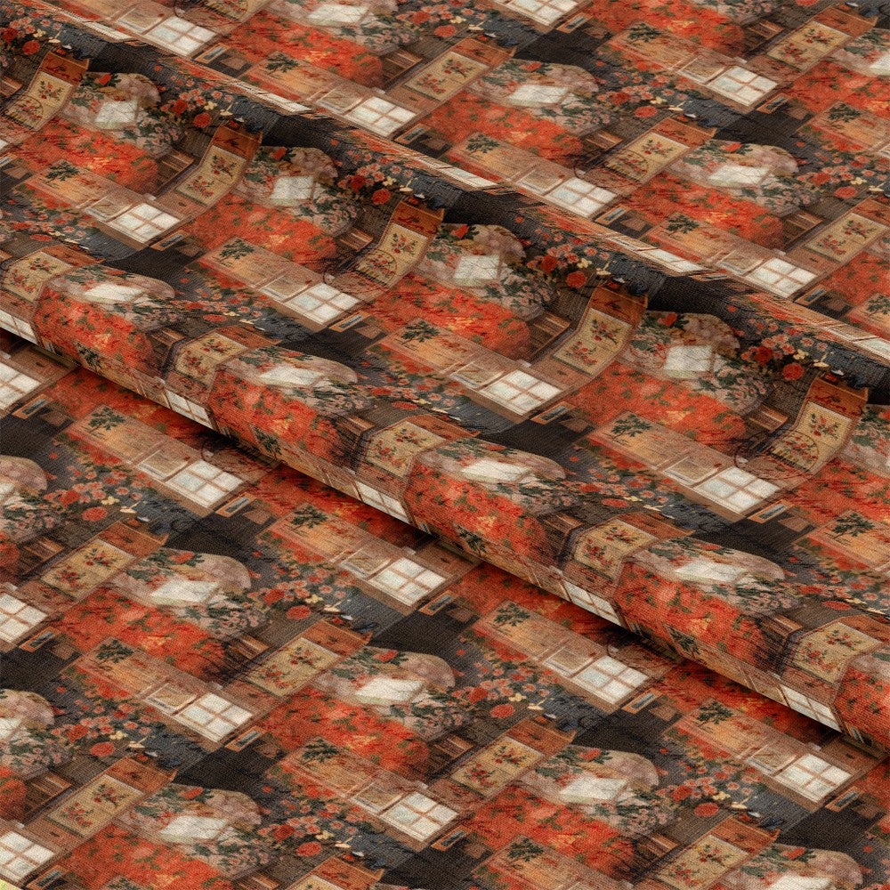 Cottagecore Scrapbook Pattern 5 Quilting Cotton Fabric