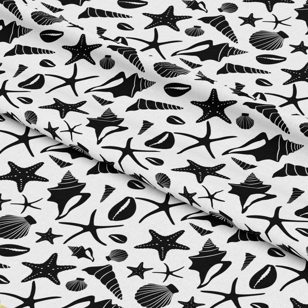 Boho Sea Shells Pattern 4 Quilting Cotton Fabric