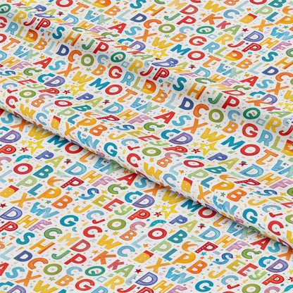 Back to School Pattern 17 Quilting Cotton Fabric