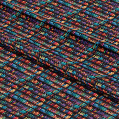 Bookshelf Pattern 7 Quilting Cotton Fabric