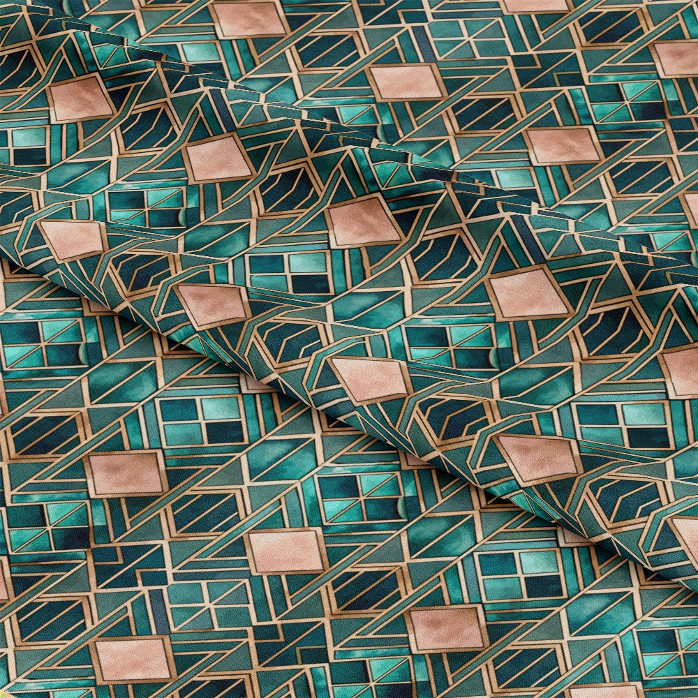 Art Deco Pattern 33 Quilting Cotton Fabric