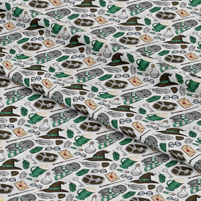 Wizard Magic School Pattern 35 Quilting Cotton Fabric