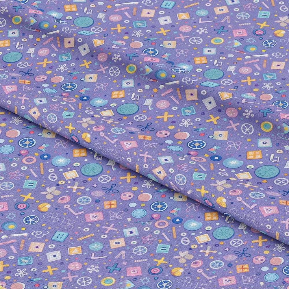 Back to School Pattern 29 Quilting Cotton Fabric