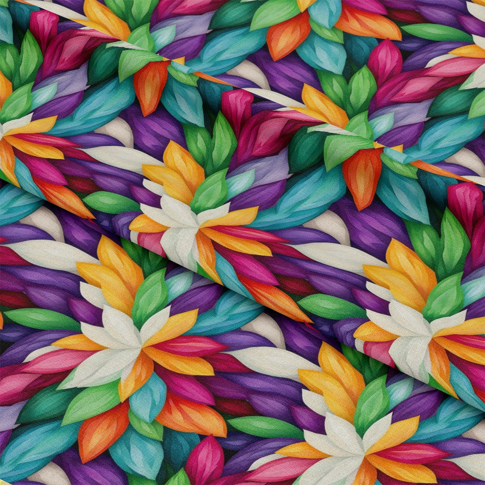 Petal Prism Pattern 1 Quilting Cotton Fabric