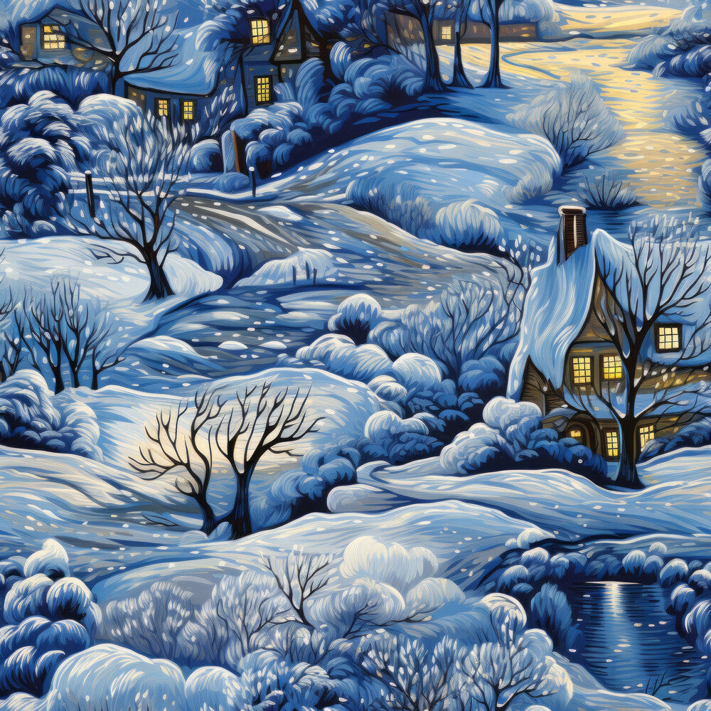 Winter Under the Dawn Fat Quarter Bundle