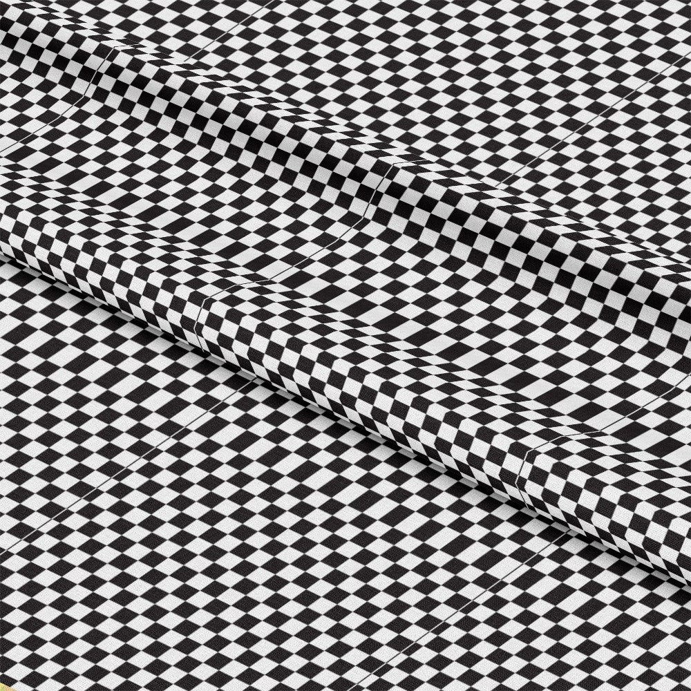 50s Black and Red Diner Pattern 10 Quilting Cotton Fabric