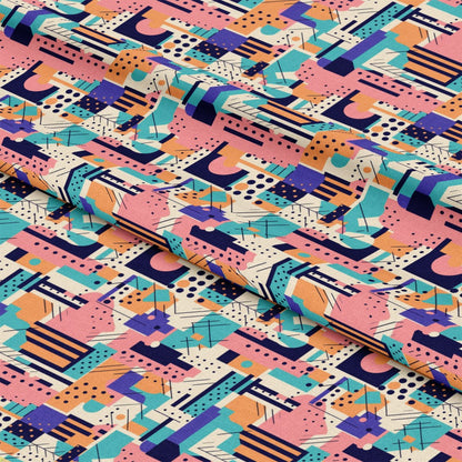 Groovy Boho Hippie Pattern 6 Quilting Cotton Fabric