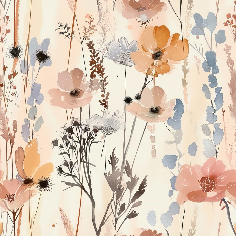 Abstract Meadow Flowers Fat Quarter Bundle